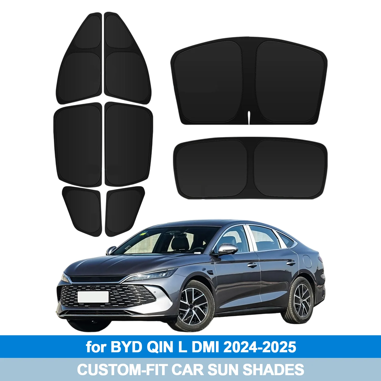 For BYD QIN L DMI 2024-2025 Windshield Sun Shade Side Window Shades Cover Sun Visor Shield Privacy Protection
For BYD QIN L DMI 2024-2025 Windshield Sun Shade Side Window Shades Cover Sun Visor Shield Privacy Protection