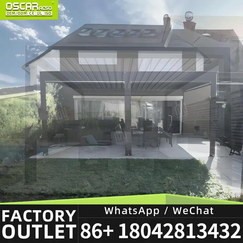 3x3 3x4 4x4 6x4 м оптовая продажа с фабрики современная уличная биоклиматическая алюминиевая жалюзированная пергола с моторизованным экраном садовый набор жалюзи
3x3 3x4 4x4 6x4 м оптовая продажа с фабрики современная уличная биоклиматическая алюминиевая жалюзированная пергола с моторизованным экраном садовый набор жалюзи