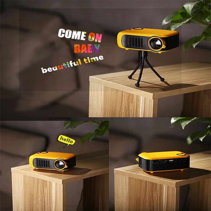 A2000 Mini Projector, 30Ansi Brightness, 320*240P Native Resolution, 1080P Decoding, 180 ° Rotating, Portable Home Theater Projector, Suitable for Watching Movies and Playing Games, and for Wall-Mounted Viewing and Gaming Scenarios.
A2000 Mini Projector, 30Ansi Brightness, 320*240P Native Resolution, 1080P Decoding, 180 ° Rotating, Portable Home Theater Projector, Suitable for Watching Movies and Playing Games, and for Wall-Mounted Viewing and Gaming Scenarios.
