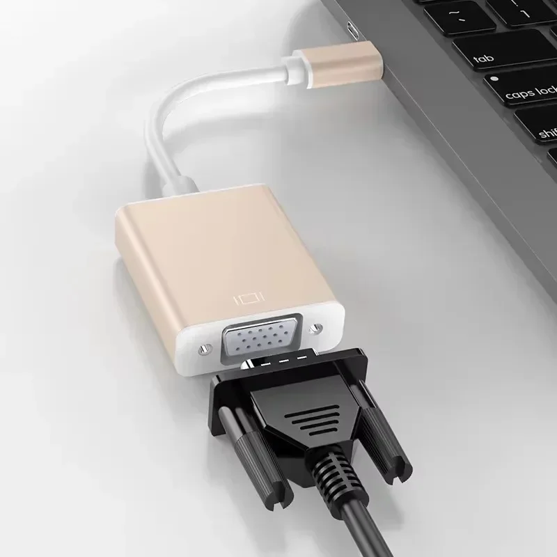 USBC To Female VGA Cable Adapter Type-C, USB 3.1 To VGA Adapter for MacBook Pro MacBook Air 2019 Chromebook Samsung Galaxy S9/S8
USBC To Female VGA Cable Adapter Type-C, USB 3.1 To VGA Adapter for MacBook Pro MacBook Air 2019 Chromebook Samsung Galaxy S9/S8