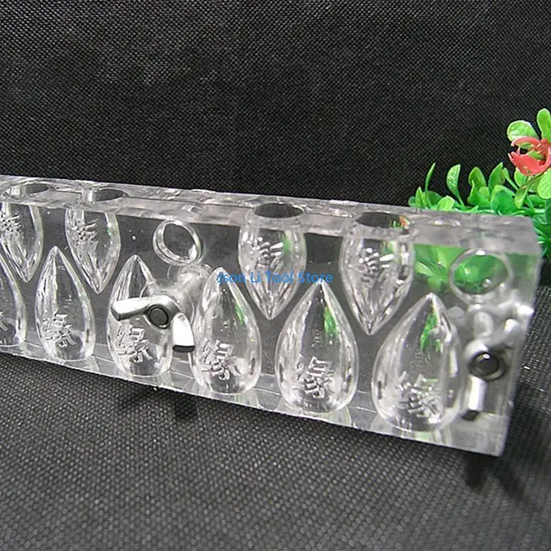 Y08D 10 Holes Incense Cone Mold Crafting Mold Clear Acrylic Cone Molds for Resin Casting Cone Soap Making
Y08D 10 Holes Incense Cone Mold Crafting Mold Clear Acrylic Cone Molds for Resin Casting Cone Soap Making