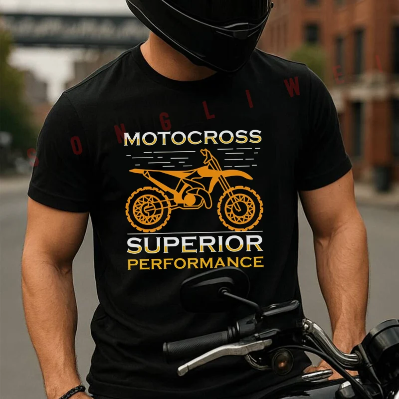 Motocross Superior Performance Men's Cotton T-shirt Summer Short Sleeved Casual Round Neck Unisex Tops
Motocross Superior Performance Men's Cotton T-shirt Summer Short Sleeved Casual Round Neck Unisex Tops