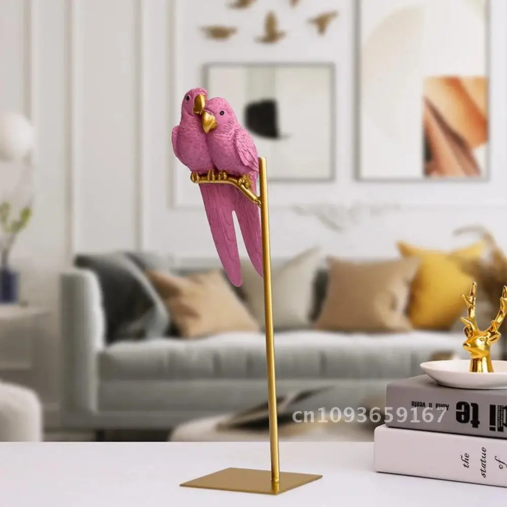 Nordic Couple Parrot Sculpture Resin Animal Parrot Crafts Home Bird Decor Statues for Figurines Desktop Decoration Ornaments
Nordic Couple Parrot Sculpture Resin Animal Parrot Crafts Home Bird Decor Statues for Figurines Desktop Decoration Ornaments