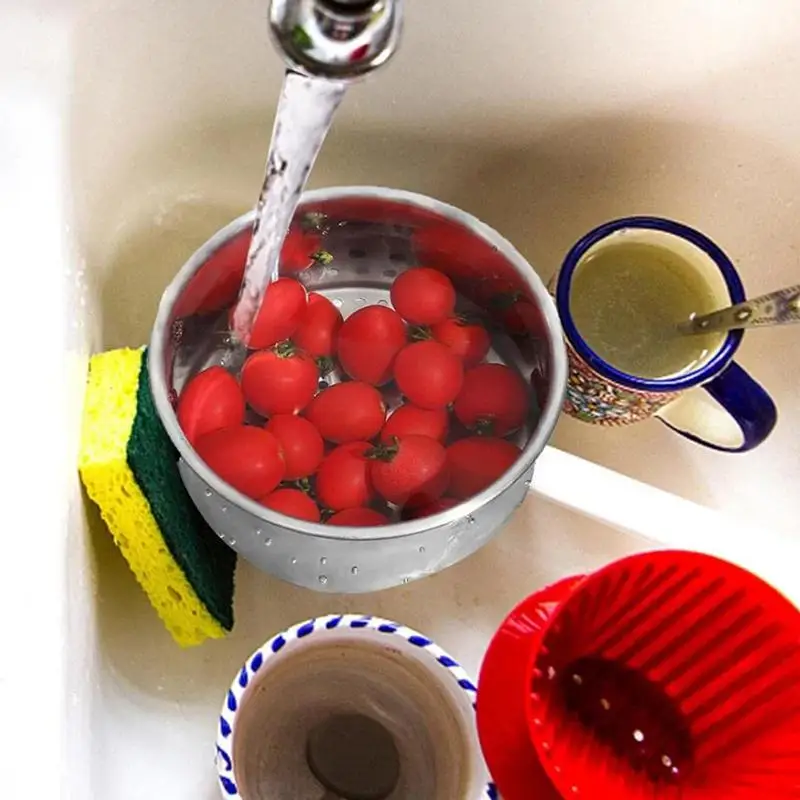 Stainless Steel Swan Kitchen Sink Food Drain Basket Faucet Fruit Washing Filter Multifunctional Kitchen Sink Waste Drainer
Stainless Steel Swan Kitchen Sink Food Drain Basket Faucet Fruit Washing Filter Multifunctional Kitchen Sink Waste Drainer