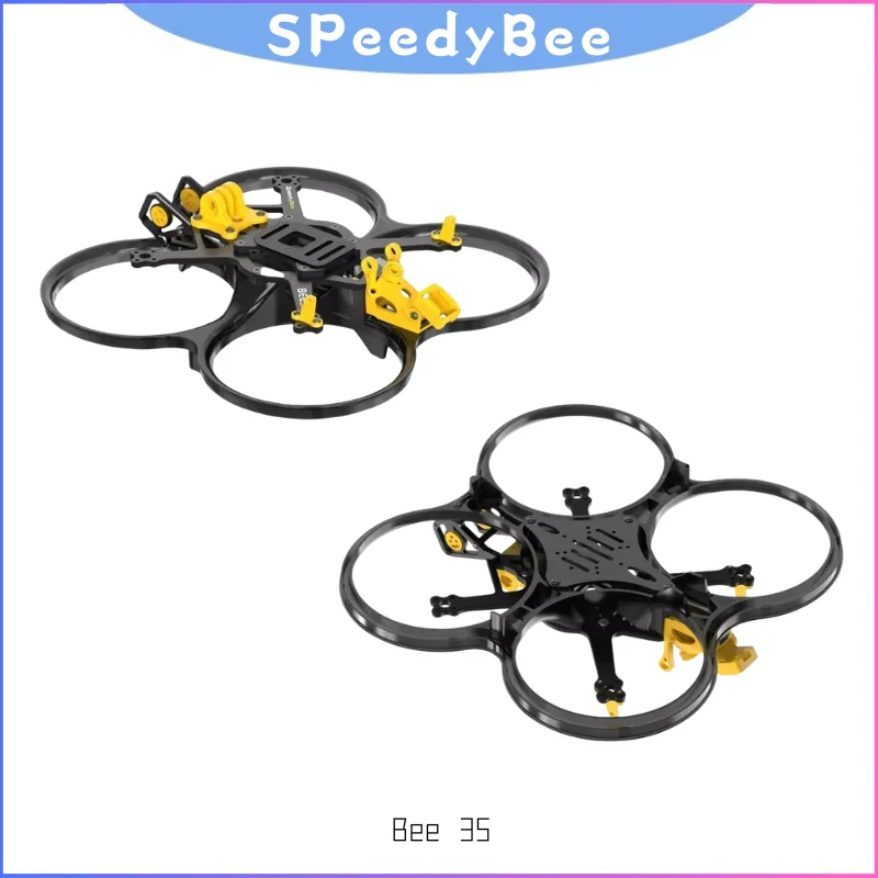 SpeedyBee 2025 Bee35 3.5" Carbon Fiber Frame, 153mm Wheelbase Ultralight for FPV Cinewhoop & Freestyle DIY Drone Kit
SpeedyBee 2025 Bee35 3.5" Carbon Fiber Frame, 153mm Wheelbase Ultralight for FPV Cinewhoop & Freestyle DIY Drone Kit