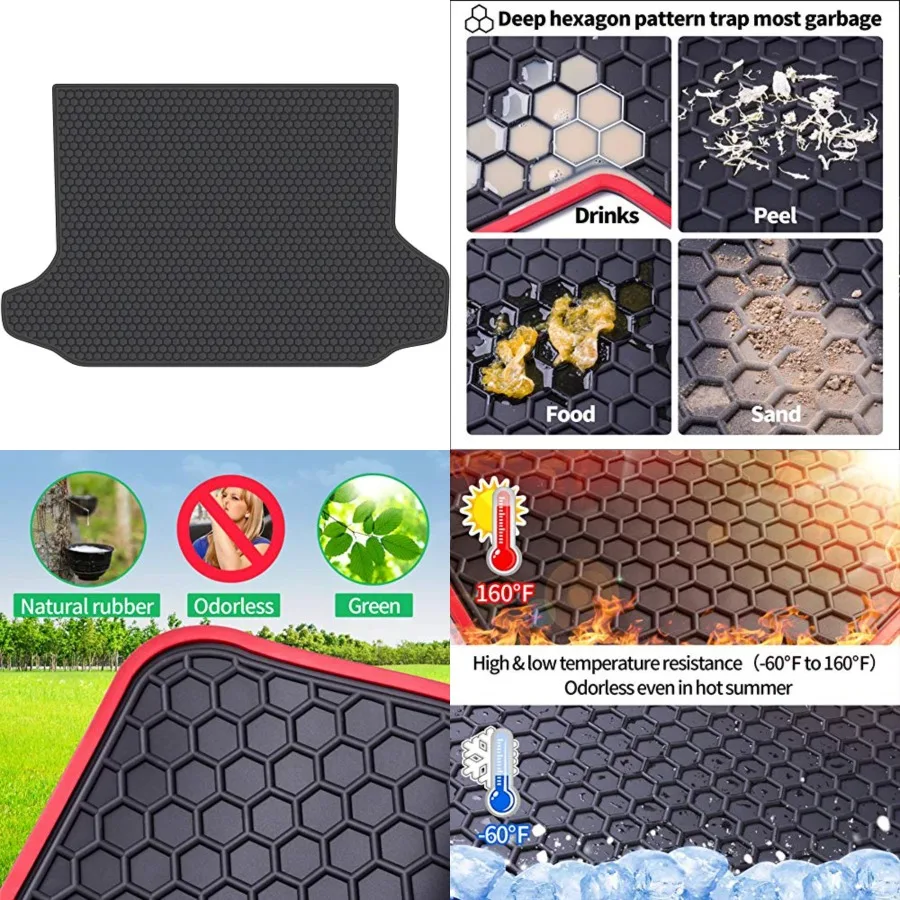 Car Cargo Trunk Rubber Liner Mat Custom Fit for Chevrolet Chevy Equinox/GMC Terrain 2018 2019 2020 2021 2022 2023 2024 Odorless Washable
Car Cargo Trunk Rubber Liner Mat Custom Fit for Chevrolet Chevy Equinox/GMC Terrain 2018 2019 2020 2021 2022 2023 2024 Odorless Washable