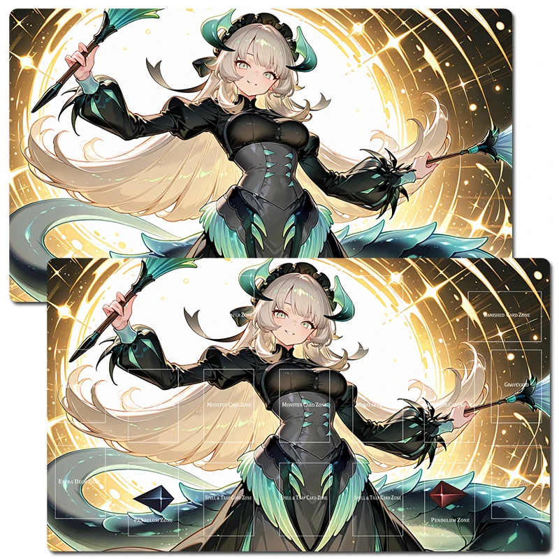YuGiOh Chamber Dragonmaid TCG CCG Коврик Коллекционный коврик для карточных игр Playmat Коврик для мыши Настольный игровой игровой коврик
YuGiOh Chamber Dragonmaid TCG CCG Коврик Коллекционный коврик для карточных игр Playmat Коврик для мыши Настольный игровой игровой коврик