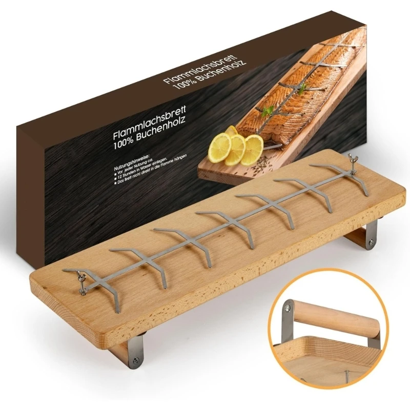 Strong Fish Roasting Board Including Secure Metal Fasteners For Reliable Hold best sale
Strong Fish Roasting Board Including Secure Metal Fasteners For Reliable Hold best sale