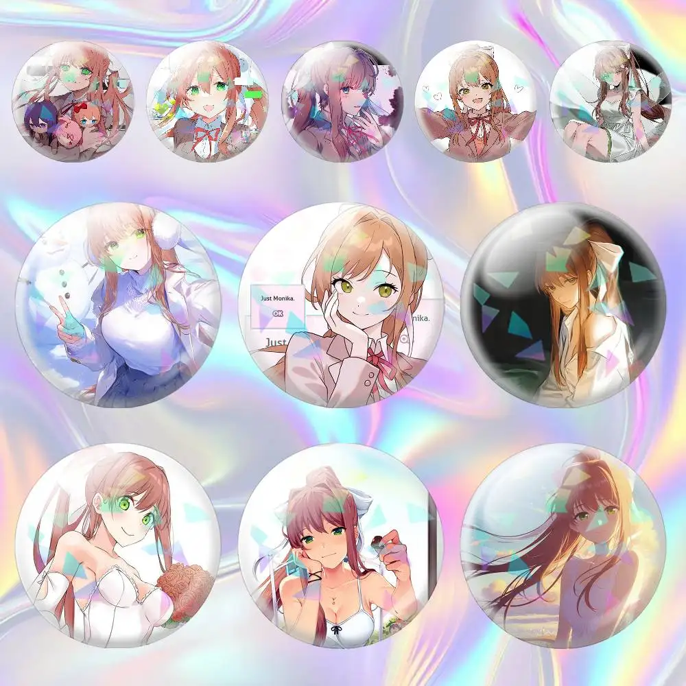 Monika Doki 75mm 44mm 25mm Accessories Toys Badge Brooch Backpack Hat Pins
Monika Doki 75mm 44mm 25mm Accessories Toys Badge Brooch Backpack Hat Pins