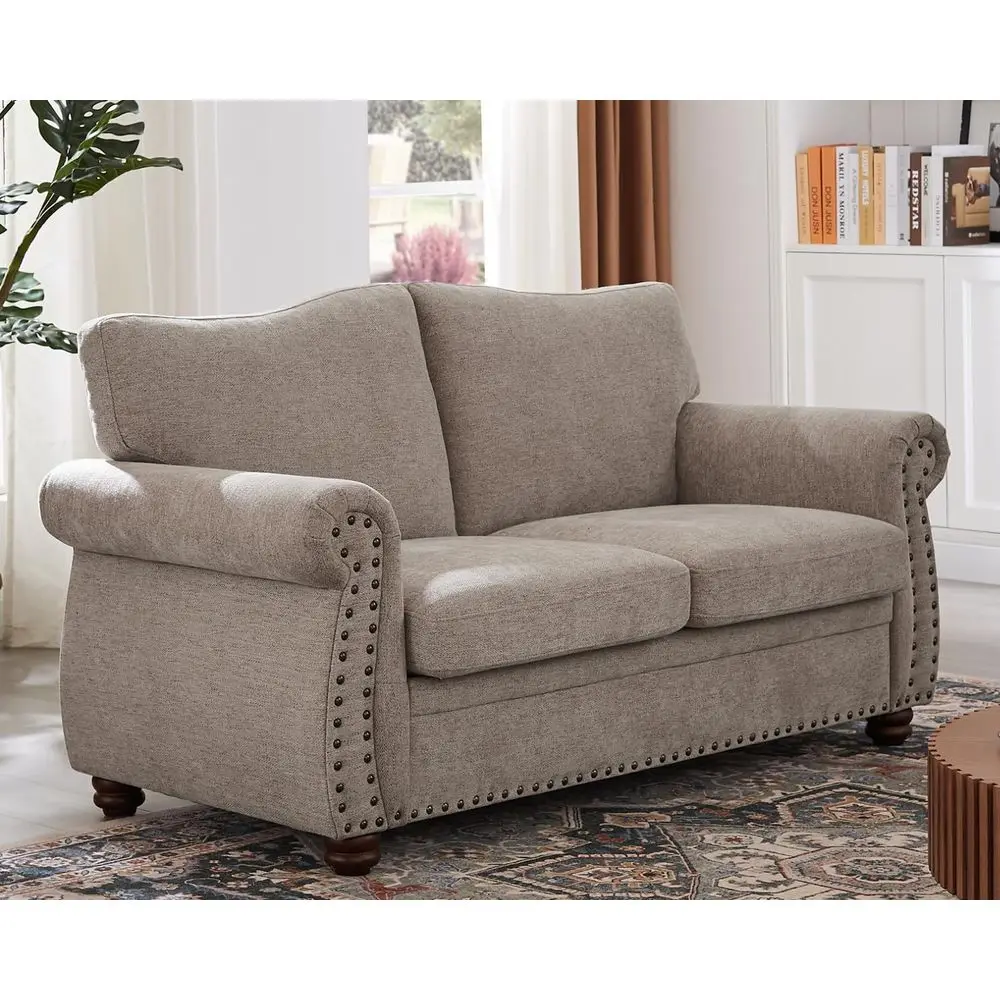 Inches Suede Leather Couch with Bolster Pillows, Comfy 3 Seater Sofa with Tufted Back Cushions, Modern Couch with Sturdy Legs f
Inches Suede Leather Couch with Bolster Pillows, Comfy 3 Seater Sofa with Tufted Back Cushions, Modern Couch with Sturdy Legs f
