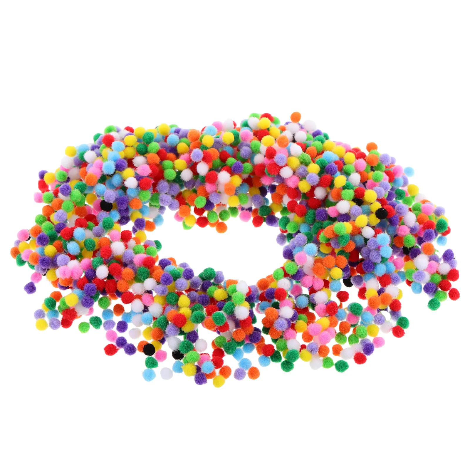 2000Pcs Multicolor Craft Pom Poms 5Mm Small Size Soft for DIY Supplies Creative Projects Furry Pom Poms for Hats
2000Pcs Multicolor Craft Pom Poms 5Mm Small Size Soft for DIY Supplies Creative Projects Furry Pom Poms for Hats