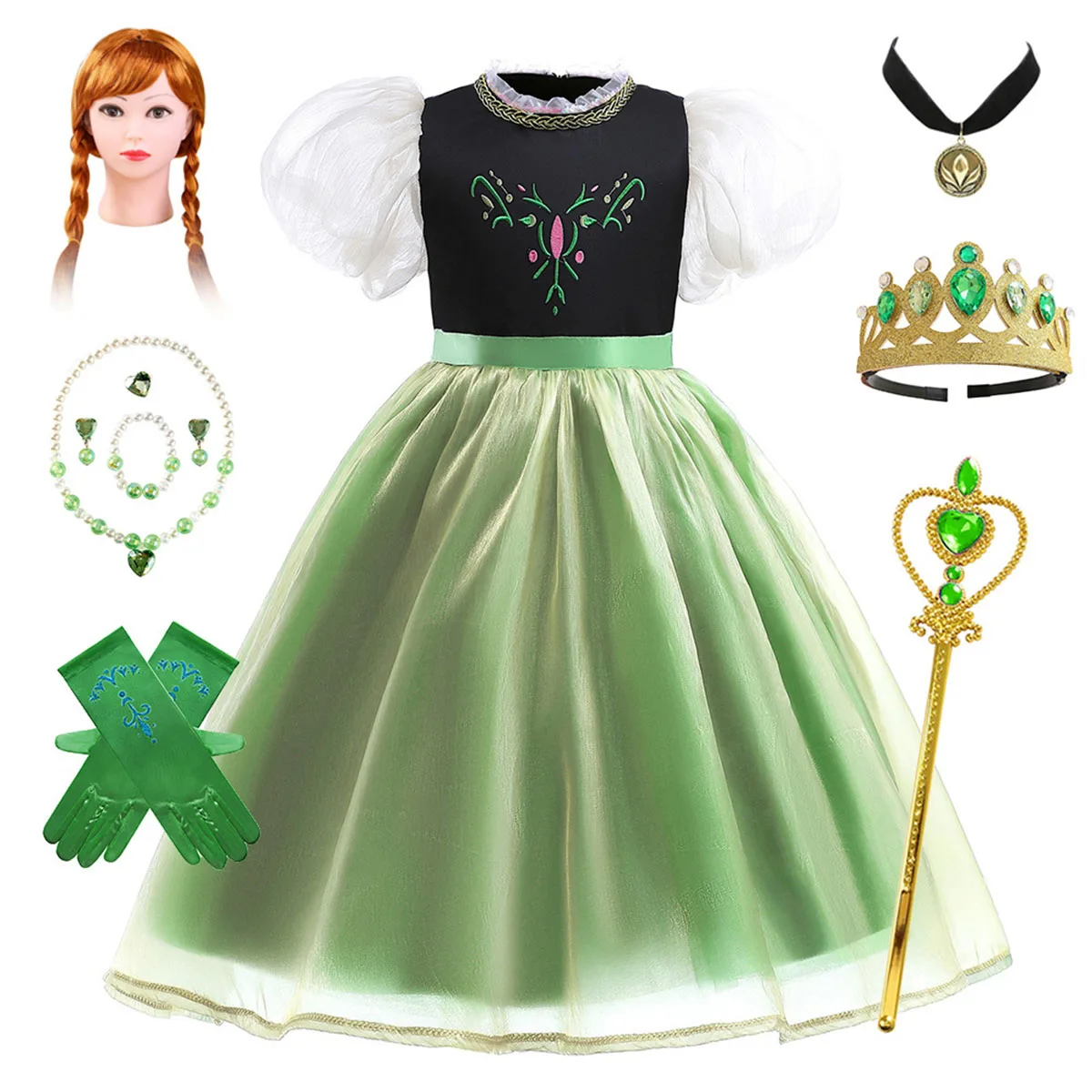 Shiny Toddler Little Girls Movie Princess Frozen Anna Birthday Party Cosplay Halloween Fancy Dress Christmas Gift
Shiny Toddler Little Girls Movie Princess Frozen Anna Birthday Party Cosplay Halloween Fancy Dress Christmas Gift