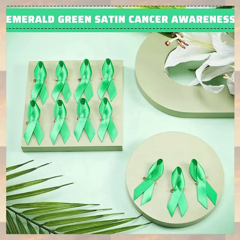 Flash Trend 400 Pieces Awareness Ribbon Satin Ribbon Lapel Pins Fabric Ribbons With Safety Pins For Women Men (Green)
Flash Trend 400 Pieces Awareness Ribbon Satin Ribbon Lapel Pins Fabric Ribbons With Safety Pins For Women Men (Green)