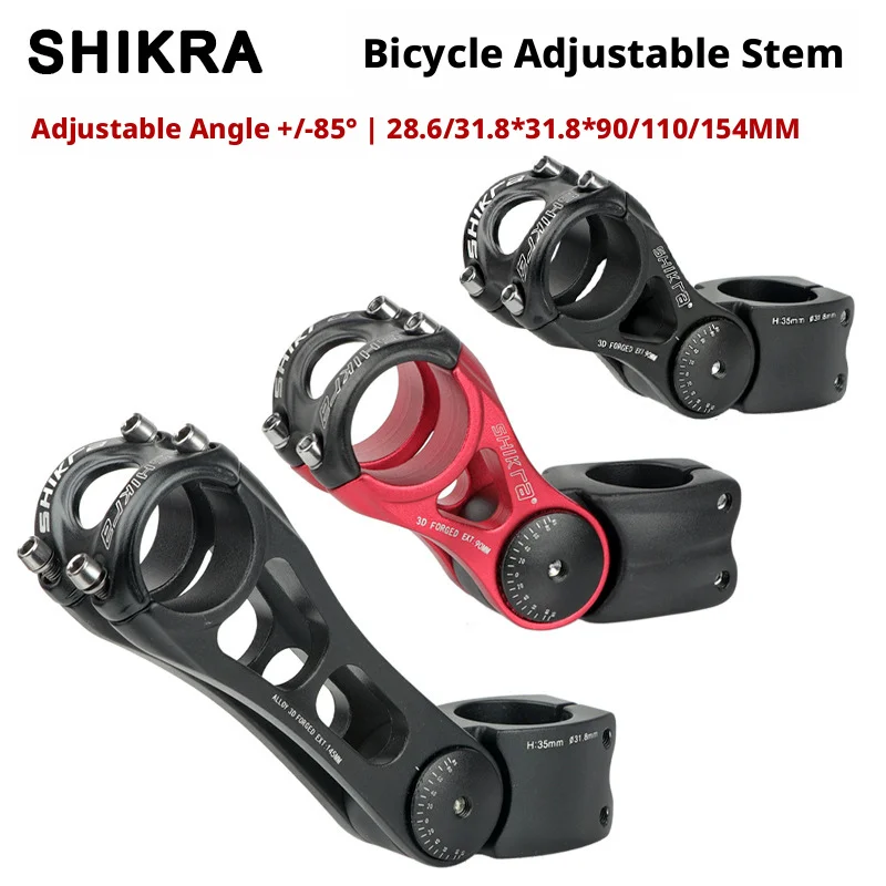 Adjustable MTB Power 31.8 Bicycle Handlebar Stem ±85° Road Mountain Bike Table Stem 28 6 Cycling Bridge Rod 90/110/145MM
Adjustable MTB Power 31.8 Bicycle Handlebar Stem ±85° Road Mountain Bike Table Stem 28 6 Cycling Bridge Rod 90/110/145MM
