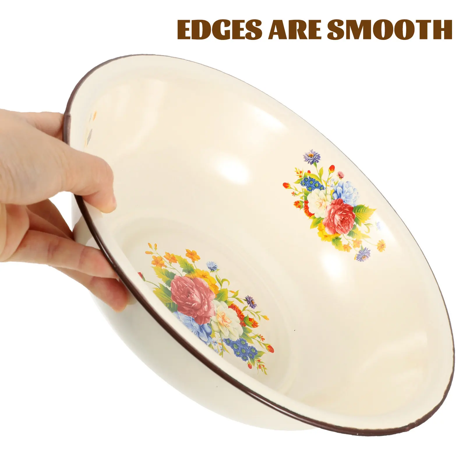 Retro Enamel Pot Tureen Large Capacity Chinese Style Soup Bowl Serving Dish for Ramen Noodles Vintage Kitchenware Home Decor
Retro Enamel Pot Tureen Large Capacity Chinese Style Soup Bowl Serving Dish for Ramen Noodles Vintage Kitchenware Home Decor
