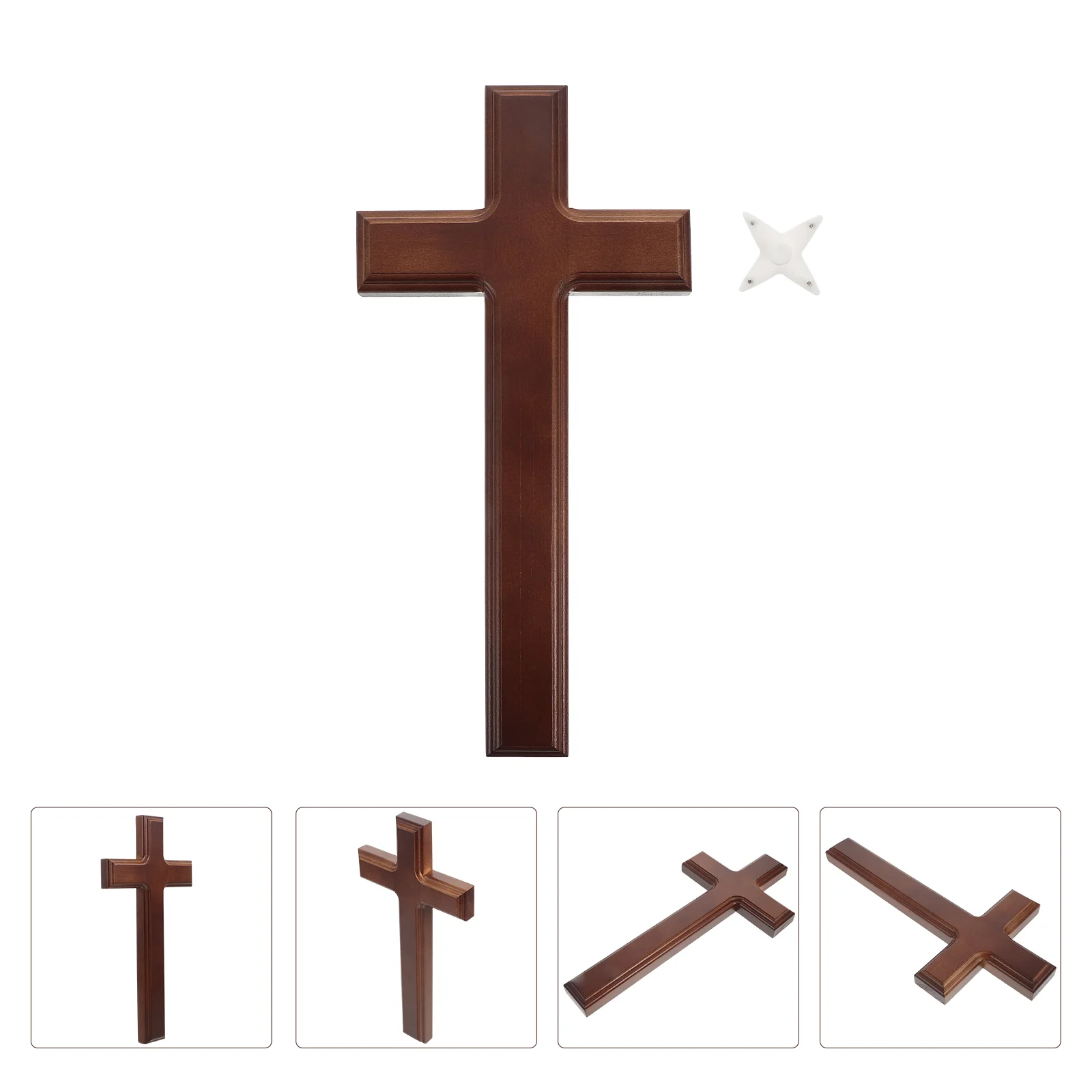 Cross Wall Adornment Desk Decor Decorations Solid Wood Wooden Crafts Christian Decorative Pendant
Cross Wall Adornment Desk Decor Decorations Solid Wood Wooden Crafts Christian Decorative Pendant