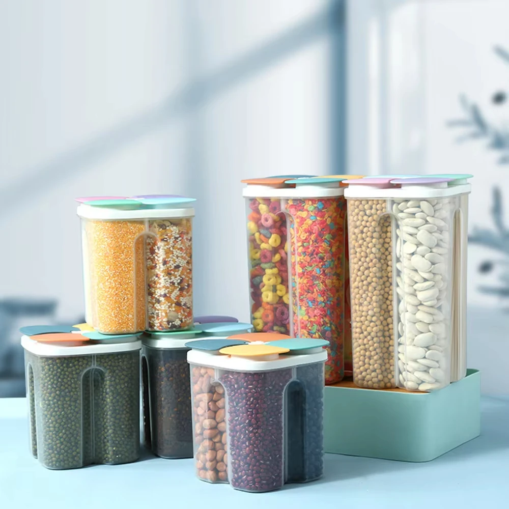 Cereals Storage Box Plastic Sealed Jar for Grain Noodle Transparent Food Keep Fresh Waterproof Container for Multigrain Tea Cans
Cereals Storage Box Plastic Sealed Jar for Grain Noodle Transparent Food Keep Fresh Waterproof Container for Multigrain Tea Cans