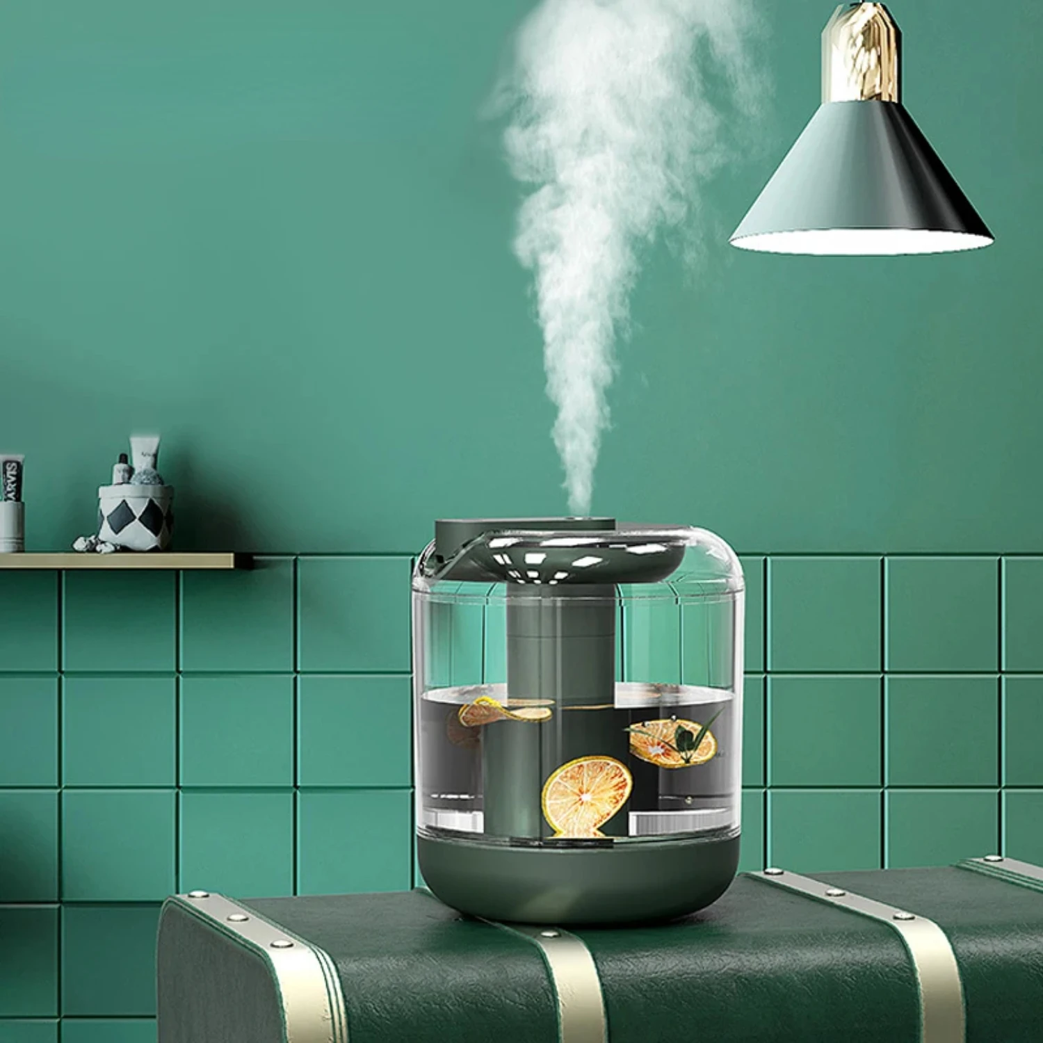 Air Humidifier 1L Large Capacity Spray Purifier Essential Oil Diffuser USB Cool Mist Sprayer with Light Office Car
Air Humidifier 1L Large Capacity Spray Purifier Essential Oil Diffuser USB Cool Mist Sprayer with Light Office Car