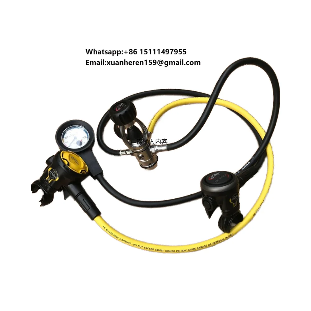 DEDEPU First & Second Stage Scuba Diving Regulator Octopus Set with Noctilucent Gauge
DEDEPU First & Second Stage Scuba Diving Regulator Octopus Set with Noctilucent Gauge