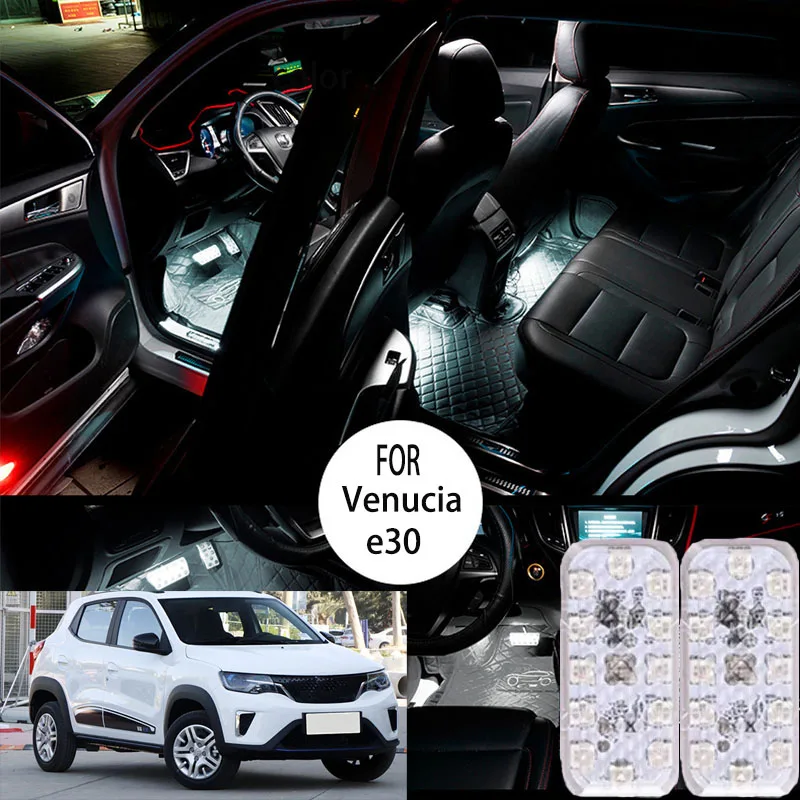 FOR Venucia-e30 LED Car Interior Ambient Foot Light Atmosphere Decorative Lamps Party decoration lights Neon strips
FOR Venucia-e30 LED Car Interior Ambient Foot Light Atmosphere Decorative Lamps Party decoration lights Neon strips