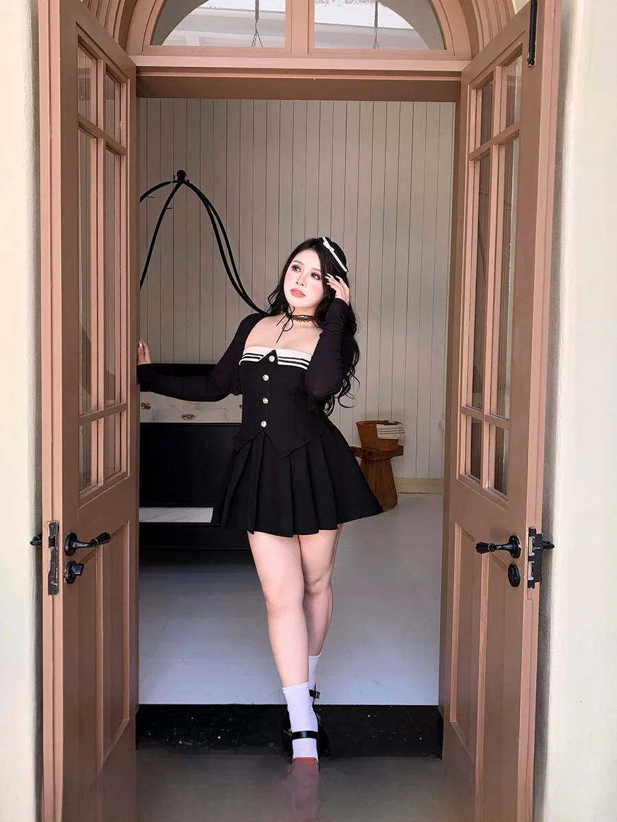 Юбка А-силуэта SOUL Meteor Dance больших размеров, женская, стройнящая, с завышенной талией, летняя, в стиле Sweet Sle
Юбка А-силуэта SOUL Meteor Dance больших размеров, женская, стройнящая, с завышенной талией, летняя, в стиле Sweet Sle