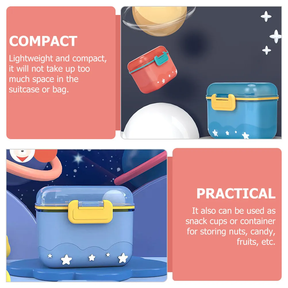 1Set Baby Formula Container 360ml Portable Milk Powder Box Airtight Storage for Outdoor Activities Baby Formula Dispenser
1Set Baby Formula Container 360ml Portable Milk Powder Box Airtight Storage for Outdoor Activities Baby Formula Dispenser