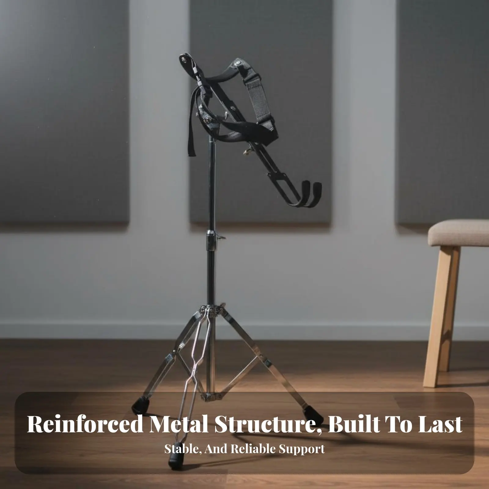 Hand Drum Stand Electroplated Finish African Drum Stand Heavy Duty Bracket for Drummers, Practice Sittings
Hand Drum Stand Electroplated Finish African Drum Stand Heavy Duty Bracket for Drummers, Practice Sittings