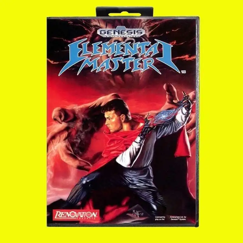 Игровая карта Elemental Master MD, 16-битный чехол из США для картриджа игровой консоли Sega Megadrive Genesis
Игровая карта Elemental Master MD, 16-битный чехол из США для картриджа игровой консоли Sega Megadrive Genesis
