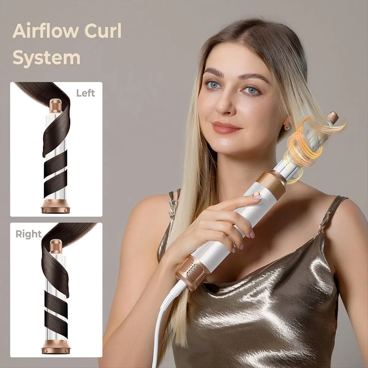 (A25M) 7 in ONE Hair Dryer Brush,Powerful Blow Dryer Brush with Auto- Wrap Curler,Detachable Fast Tool,Hair Styling Tools US
(A25M) 7 in ONE Hair Dryer Brush,Powerful Blow Dryer Brush with Auto- Wrap Curler,Detachable Fast Tool,Hair Styling Tools US