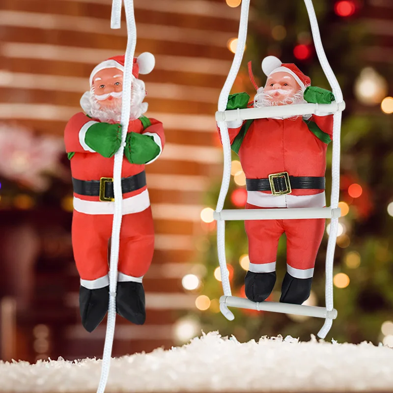 1pc Santa Claus Climbing Ladder Doll Christmas Tree Pendant Home Party New Year Window Decoration Gift
1pc Santa Claus Climbing Ladder Doll Christmas Tree Pendant Home Party New Year Window Decoration Gift