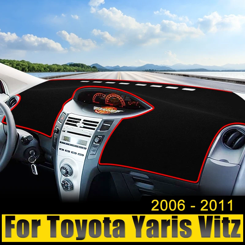 For Toyota Yaris Vitz 2006 2007 2008 2009 2010 2011 Car Dashboard Cover Avoid Light Sun Shade Pad Anti-UV Carpets Non-Slip Mats
For Toyota Yaris Vitz 2006 2007 2008 2009 2010 2011 Car Dashboard Cover Avoid Light Sun Shade Pad Anti-UV Carpets Non-Slip Mats