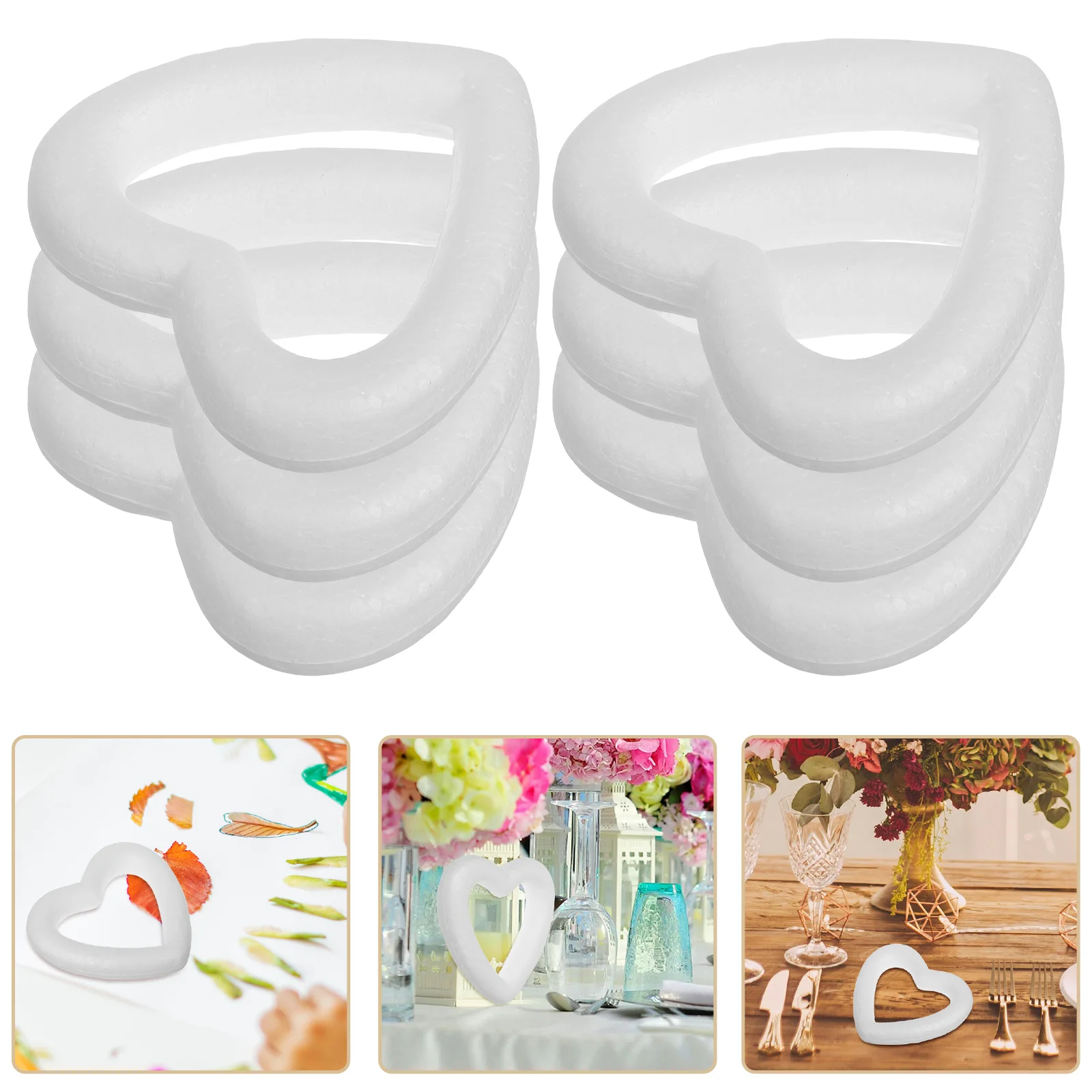 Heart Shaped Polystyrene Foam Love Bubble Model Green Ornaments Form Flowers White Christmas Decorations
Heart Shaped Polystyrene Foam Love Bubble Model Green Ornaments Form Flowers White Christmas Decorations