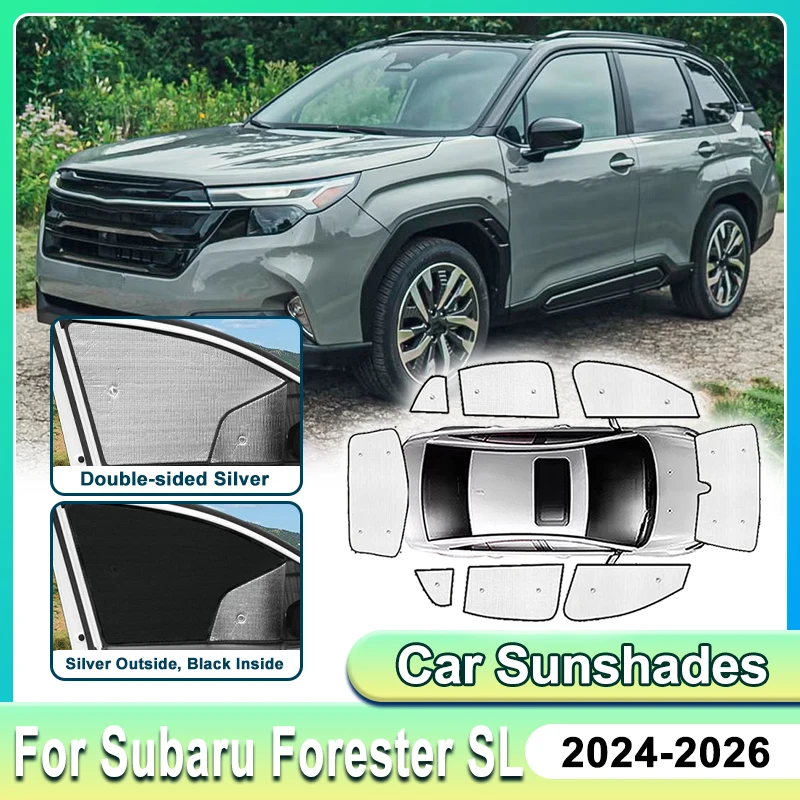 For Subaru Forester 2026 2024 2025 SL MK6 Car Front Windshield Sunshade UV Protection Windows Sun Visors Covers Auto Accessories
For Subaru Forester 2026 2024 2025 SL MK6 Car Front Windshield Sunshade UV Protection Windows Sun Visors Covers Auto Accessories