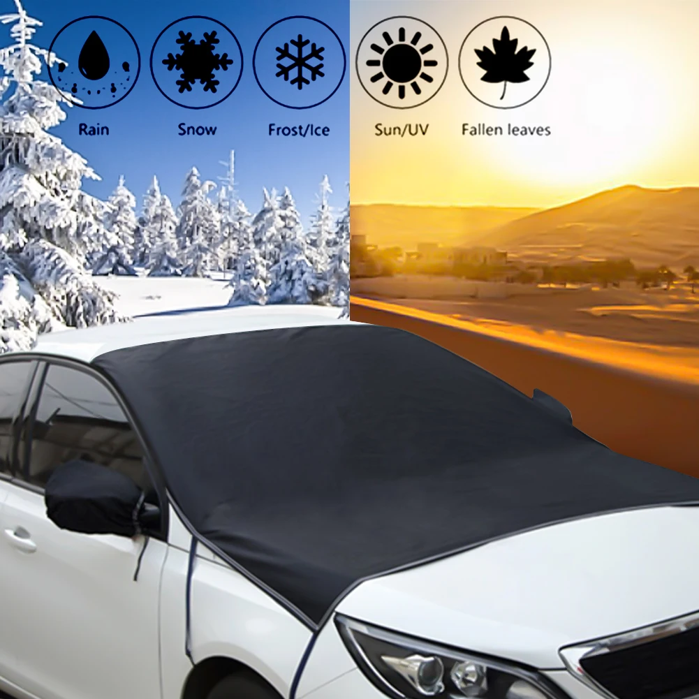 Windshield Sunshades Snow Ice Cover With Side Mirror Covers Windproof Summer Windshield Sun Shade Car SUV Exterior Accessories
Windshield Sunshades Snow Ice Cover With Side Mirror Covers Windproof Summer Windshield Sun Shade Car SUV Exterior Accessories
