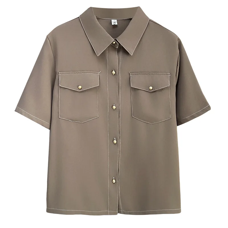 100 кг новые летние блузки, повседневный шикарный стиль, яркая рубашка с короткими рукавами, женский топ больших размеров 836
100 кг новые летние блузки, повседневный шикарный стиль, яркая рубашка с короткими рукавами, женский топ больших размеров 836