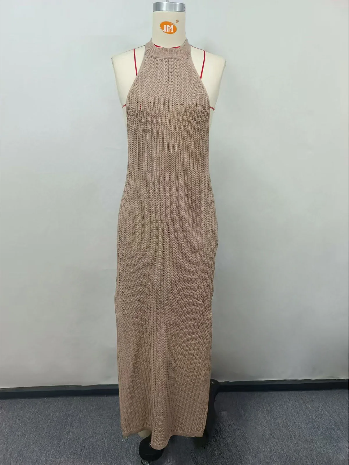 Halter Backless High Split Crochet Knitted Tunic Beach Cover Up Cover-ups Beach Dress Beach Wear Beachwear Female Women V5647
Halter Backless High Split Crochet Knitted Tunic Beach Cover Up Cover-ups Beach Dress Beach Wear Beachwear Female Women V5647