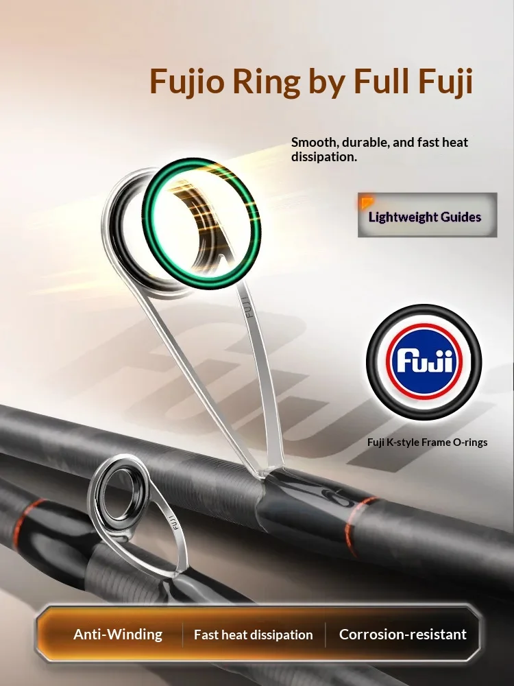 Hastar Musa Spinning & Casting Lure Rod – Long Casting, For Trout (Makou), Micro Lures, And Heavy Cover (Leiqiang), Single Rod
Hastar Musa Spinning & Casting Lure Rod – Long Casting, For Trout (Makou), Micro Lures, And Heavy Cover (Leiqiang), Single Rod