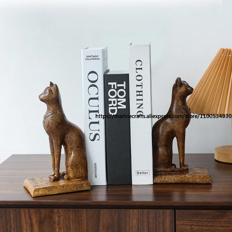 Modern Simple Retro Imitation Wood Color Egyptian Cat Book By Ornament Model Room Living Room Porch Study Animal Soft Decoration
Modern Simple Retro Imitation Wood Color Egyptian Cat Book By Ornament Model Room Living Room Porch Study Animal Soft Decoration