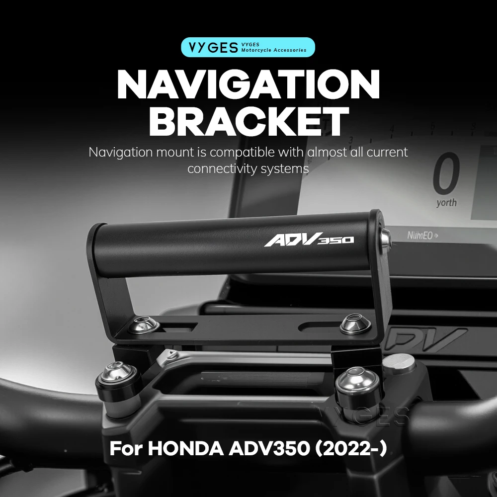 Motorcycle Navigation Bracket GPS Mount Device Carrier SMART PHONE Adapt Holder For HONDA ADV350 ADV 350 2022-
Motorcycle Navigation Bracket GPS Mount Device Carrier SMART PHONE Adapt Holder For HONDA ADV350 ADV 350 2022-