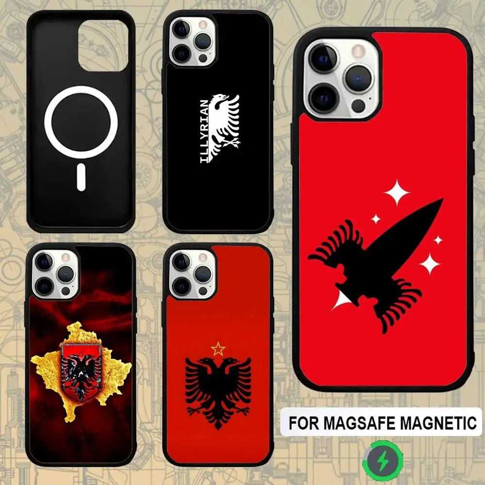 Albania Albanians Flag UCK For Magsafe Wireless Charger Case For iPhone 15,16,17,13,14,11,12,Pro,Max,Plus,E,Air,Mini Cover
Albania Albanians Flag UCK For Magsafe Wireless Charger Case For iPhone 15,16,17,13,14,11,12,Pro,Max,Plus,E,Air,Mini Cover