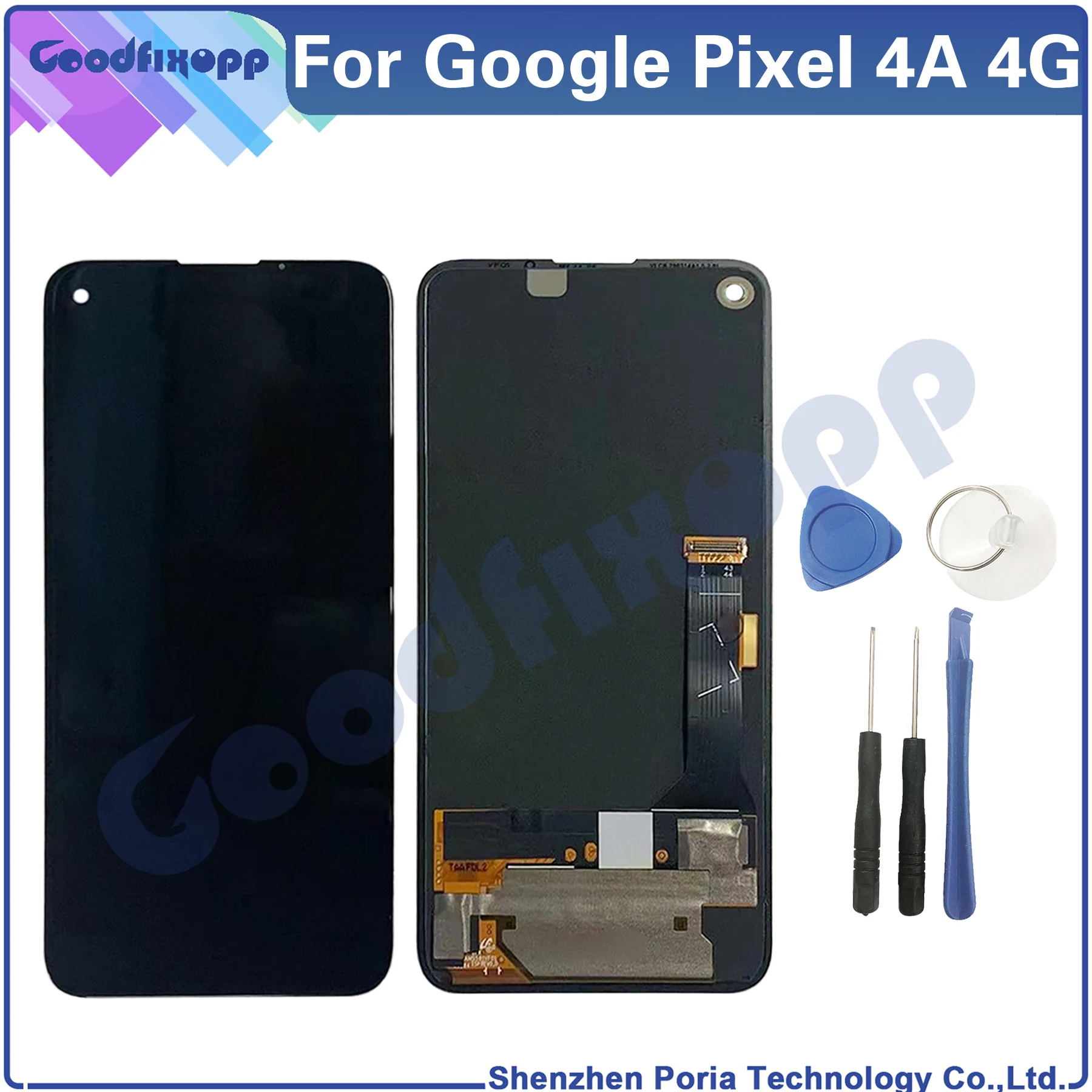 For Google Pixel 4A 4G LCD Display Touch Screen Digitizer Assembly For Pixel4A Repair Parts Replacement
For Google Pixel 4A 4G LCD Display Touch Screen Digitizer Assembly For Pixel4A Repair Parts Replacement