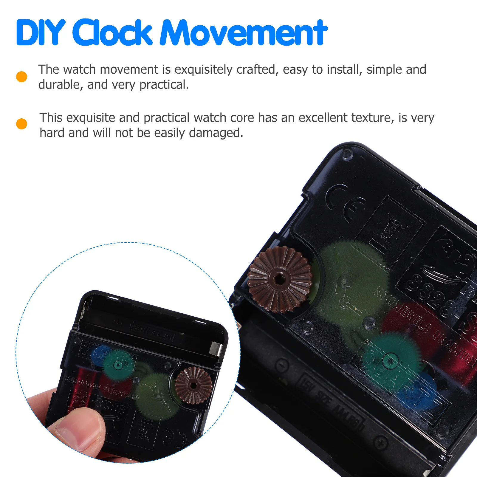 Clock Parts Small Replacement Mechanism Silent Sweep Wall Replacementsiver Hands
Clock Parts Small Replacement Mechanism Silent Sweep Wall Replacementsiver Hands