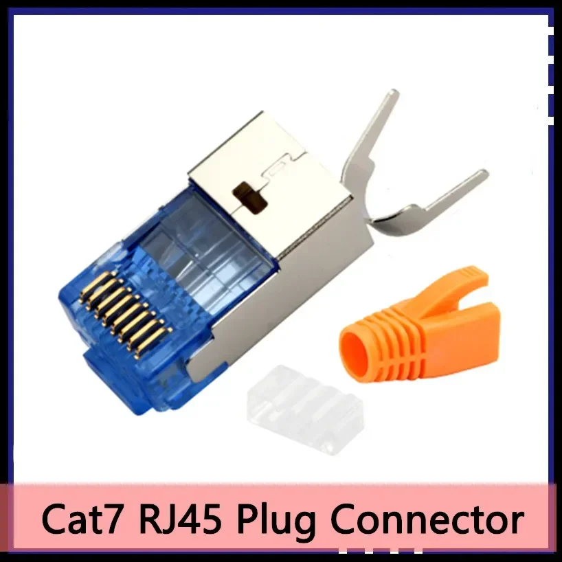 Cat7 RJ45 разъем 8p8c ЩИТ модульная кристальная головка 10 г позолоченная 50U 1,5 мм отверстие для провода с многоцветной загрузкой CAT 7 разъем RJ 45
Cat7 RJ45 разъем 8p8c ЩИТ модульная кристальная головка 10 г позолоченная 50U 1,5 мм отверстие для провода с многоцветной загрузкой CAT 7 разъем RJ 45