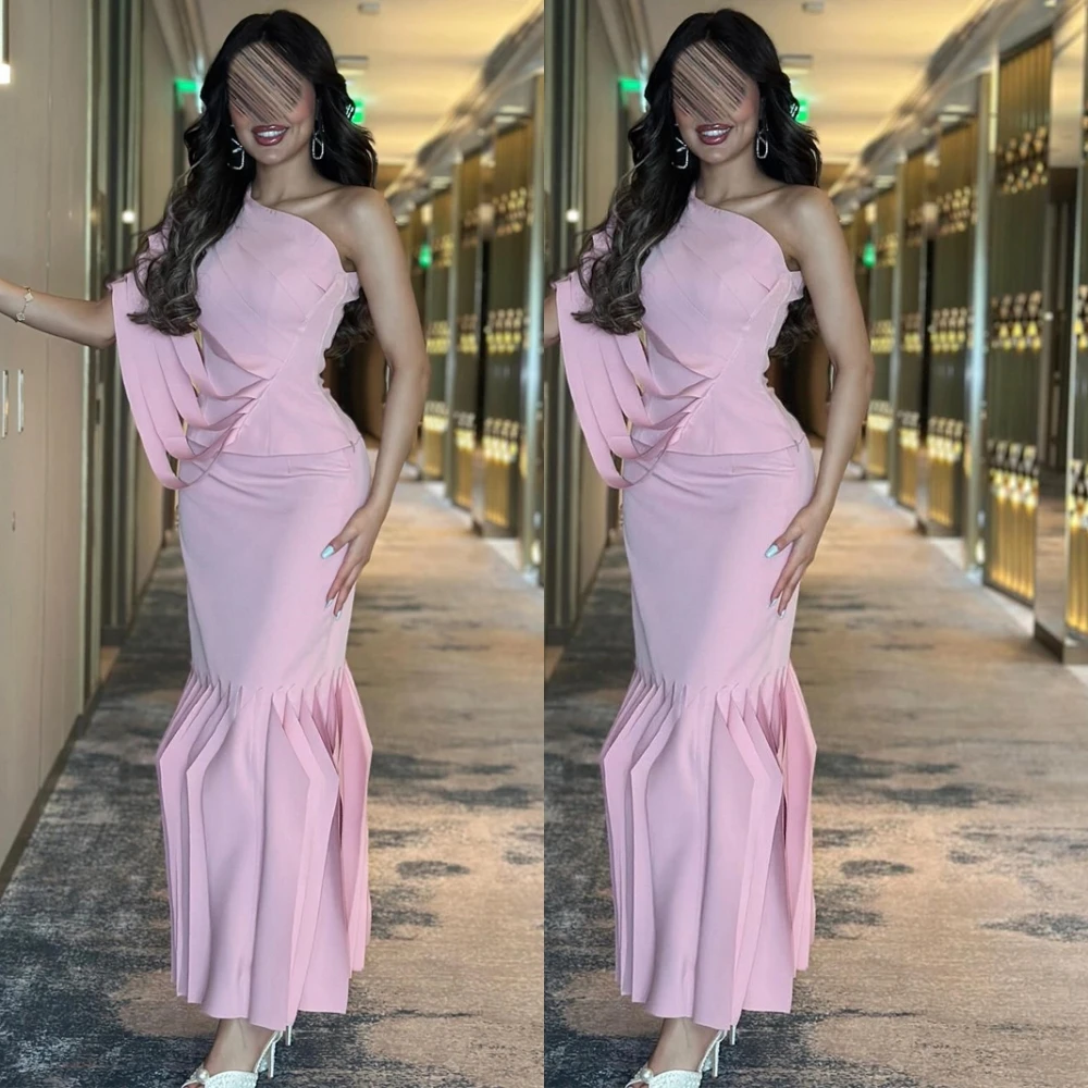 Customized High Quality Jersey Evening Dress Exquisite Mermaid Prom Dresses Delicate One Shoulder Special Occasion Gowns
Customized High Quality Jersey Evening Dress Exquisite Mermaid Prom Dresses Delicate One Shoulder Special Occasion Gowns