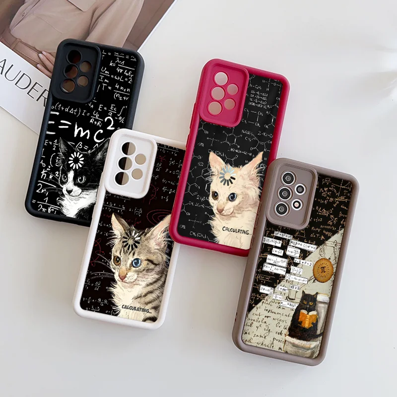 Creative Art Thinking Formula Cat Printed Phone Case for OPPO Reno 13F 14 12 11 10 Pro Plus A58 A79 Find X3 X5 Lite Soft Covers
Creative Art Thinking Formula Cat Printed Phone Case for OPPO Reno 13F 14 12 11 10 Pro Plus A58 A79 Find X3 X5 Lite Soft Covers