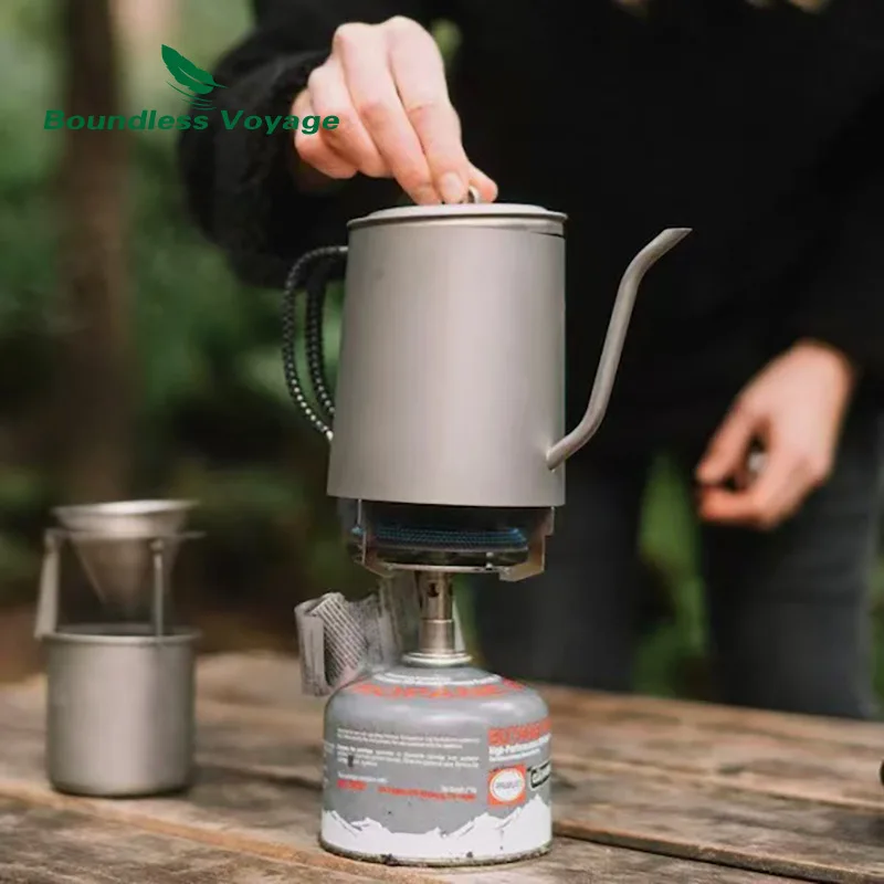 Pure Titanium Swan Neck Hand Brewed Coffee Pot, Portable Ultra Light Outdoor Camping, Picnic, Multi-Purpose Kettle/Teapot,A1577
Pure Titanium Swan Neck Hand Brewed Coffee Pot, Portable Ultra Light Outdoor Camping, Picnic, Multi-Purpose Kettle/Teapot,A1577