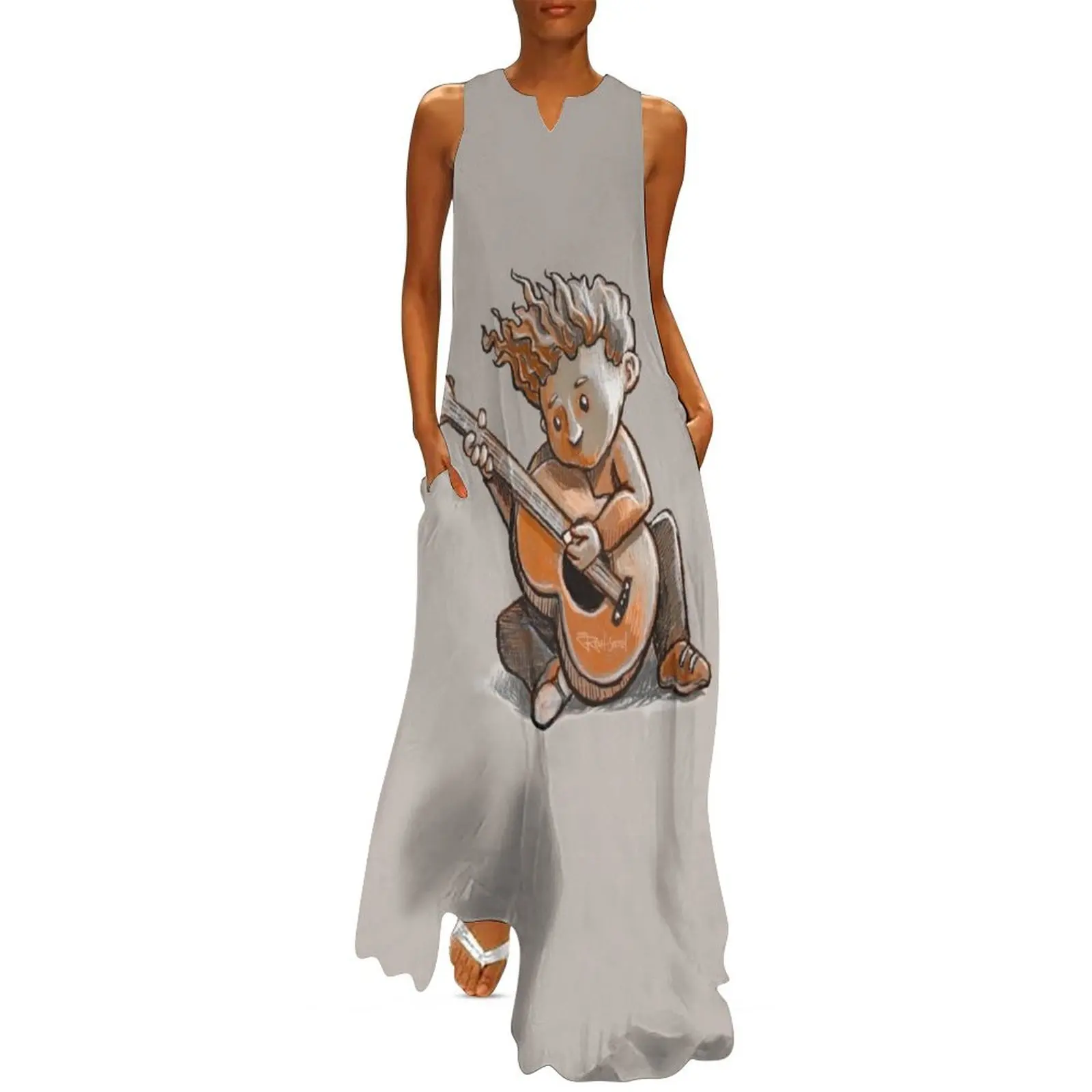 Little Strummer Boy Long Dress luxury woman party dress Evening gown summer clothes for women
Little Strummer Boy Long Dress luxury woman party dress Evening gown summer clothes for women