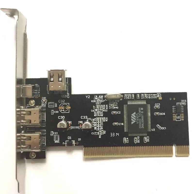 PCI to 1394 Adapter PCI 1394a 1394b Fire Wire 1394 ieee Firewire IEEE-1394 800 Cable Adapter HD Video Capture DV Card Converter 
PCI to 1394 Adapter PCI 1394a 1394b Fire Wire 1394 ieee Firewire IEEE-1394 800 Cable Adapter HD Video Capture DV Card Converter