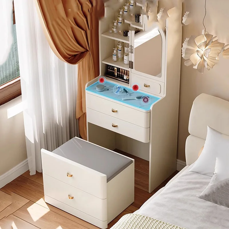 Drawers White Dressing Table Bedroom Cabinet Mobile Living Room Luxury Modern Vanity Table Women Vestidores Trendy Furniture
Drawers White Dressing Table Bedroom Cabinet Mobile Living Room Luxury Modern Vanity Table Women Vestidores Trendy Furniture