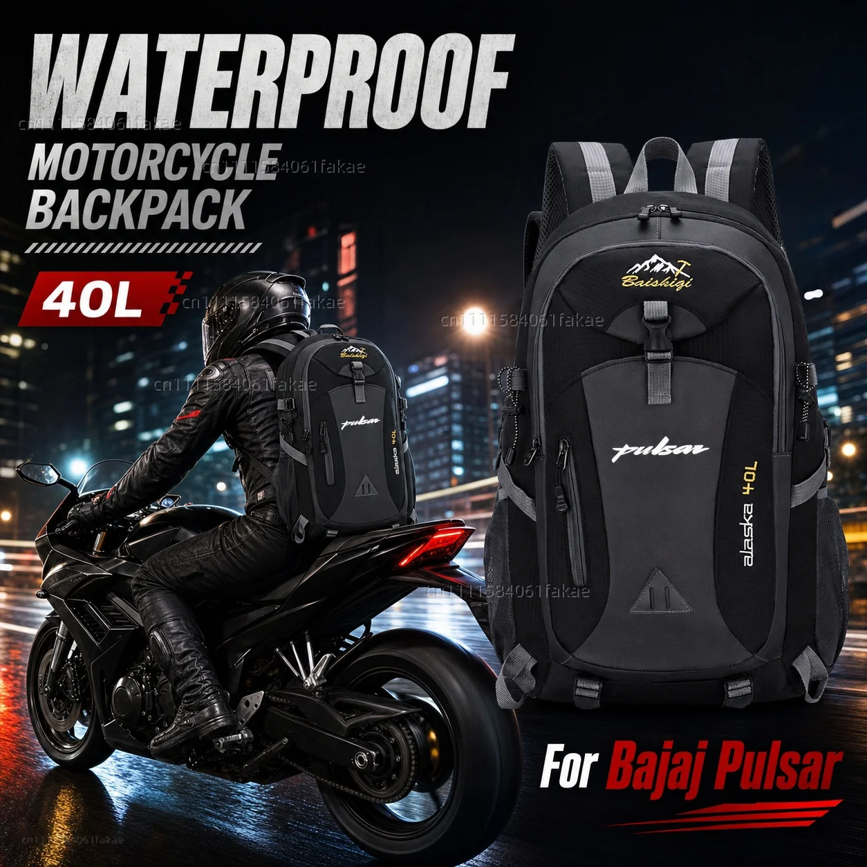 For Bajaj Pulsar 200 NS/200 RS/200 AS 200RS 200NS 200AS Motorcycle Backpack 40L Waterproof Travel Backpack Outdoor Hiking
For Bajaj Pulsar 200 NS/200 RS/200 AS 200RS 200NS 200AS Motorcycle Backpack 40L Waterproof Travel Backpack Outdoor Hiking